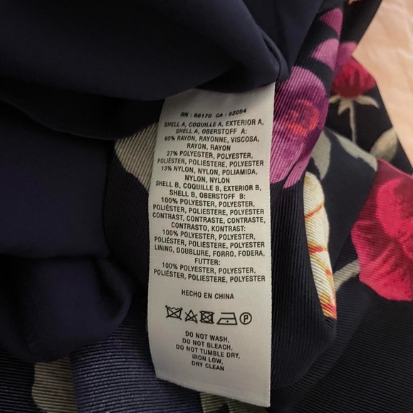 Moulinette Souers for Anthropologie ladylike striped and floral a-line dress - Picture 7 of 7